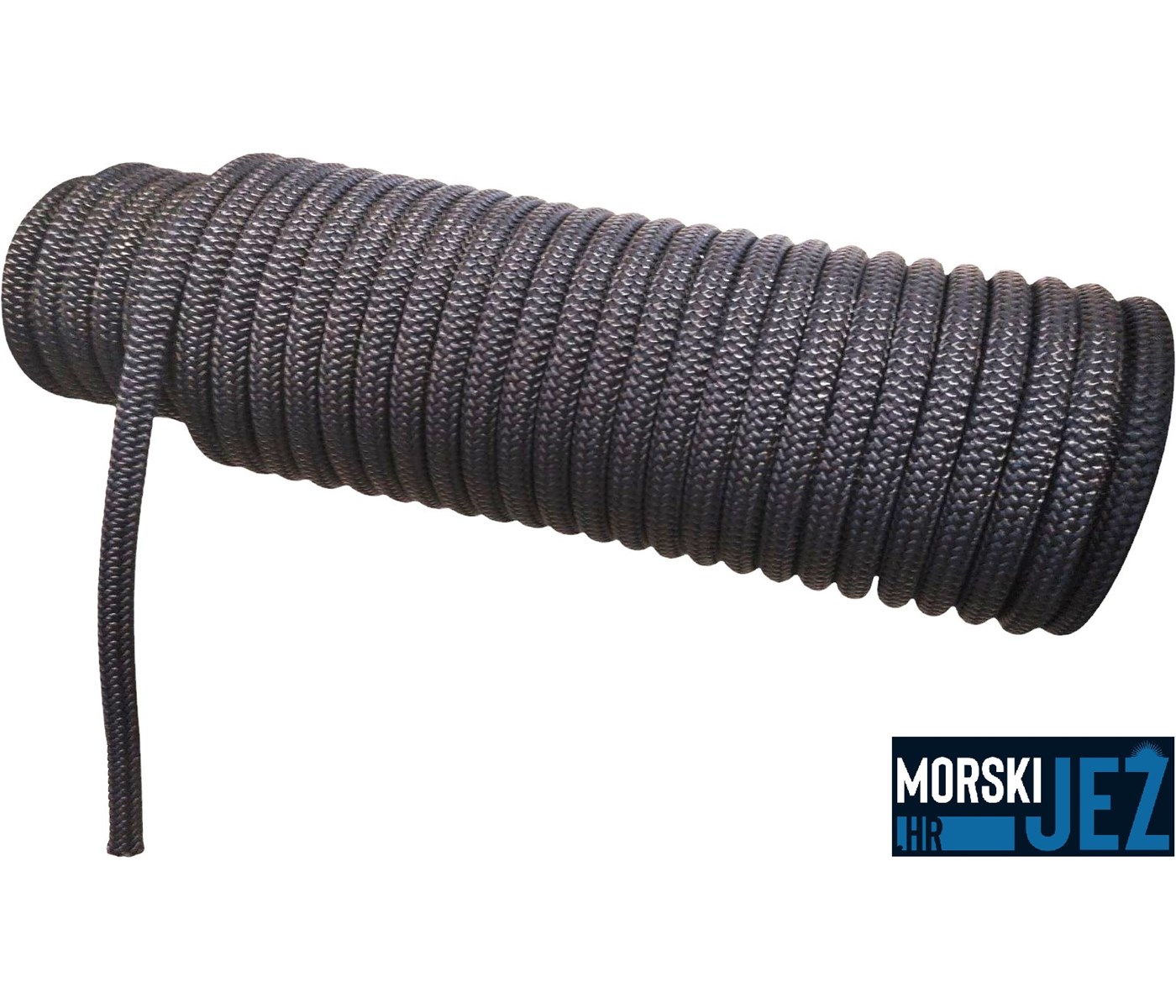1080 PLETENICA DUPLA CRNA 5MM