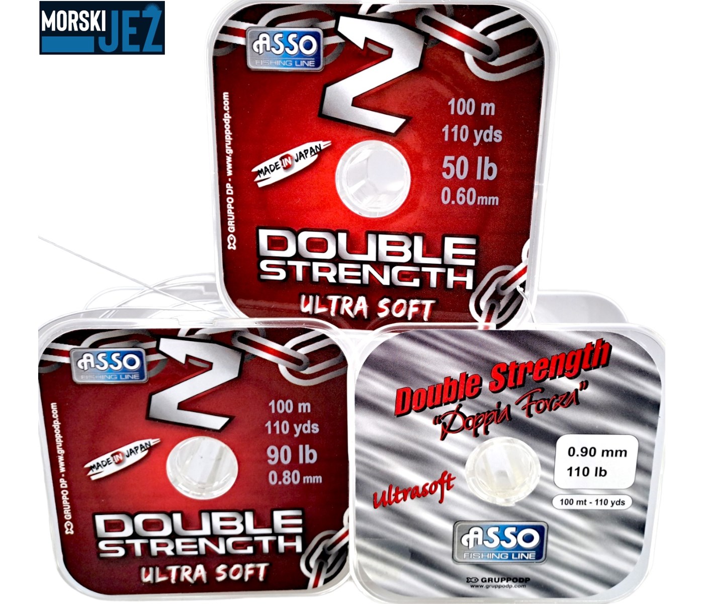 ASSO DOUBLE STRENGHT 100M 0.85MM