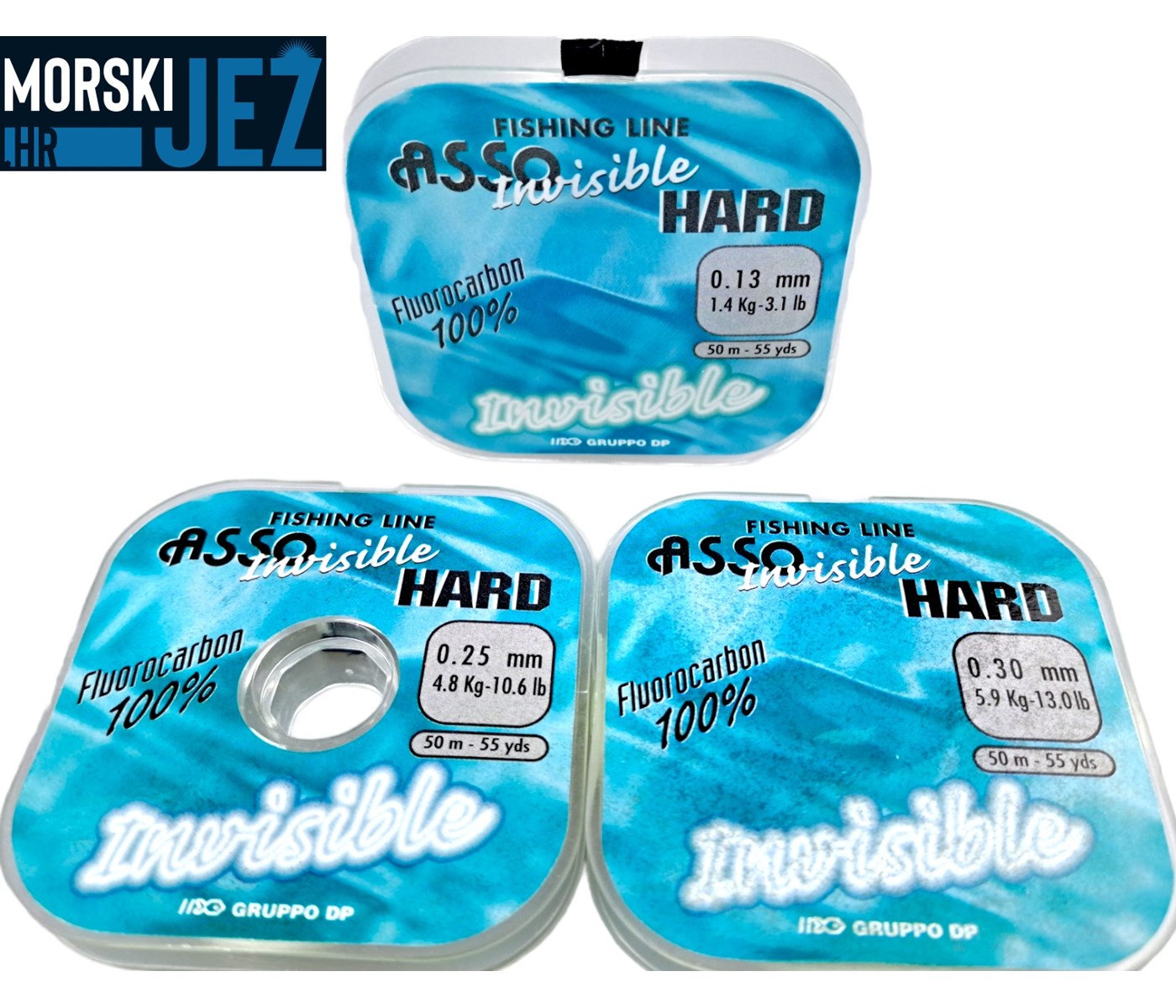 ASSO INVISIBLE HARD 50M 0.15MM