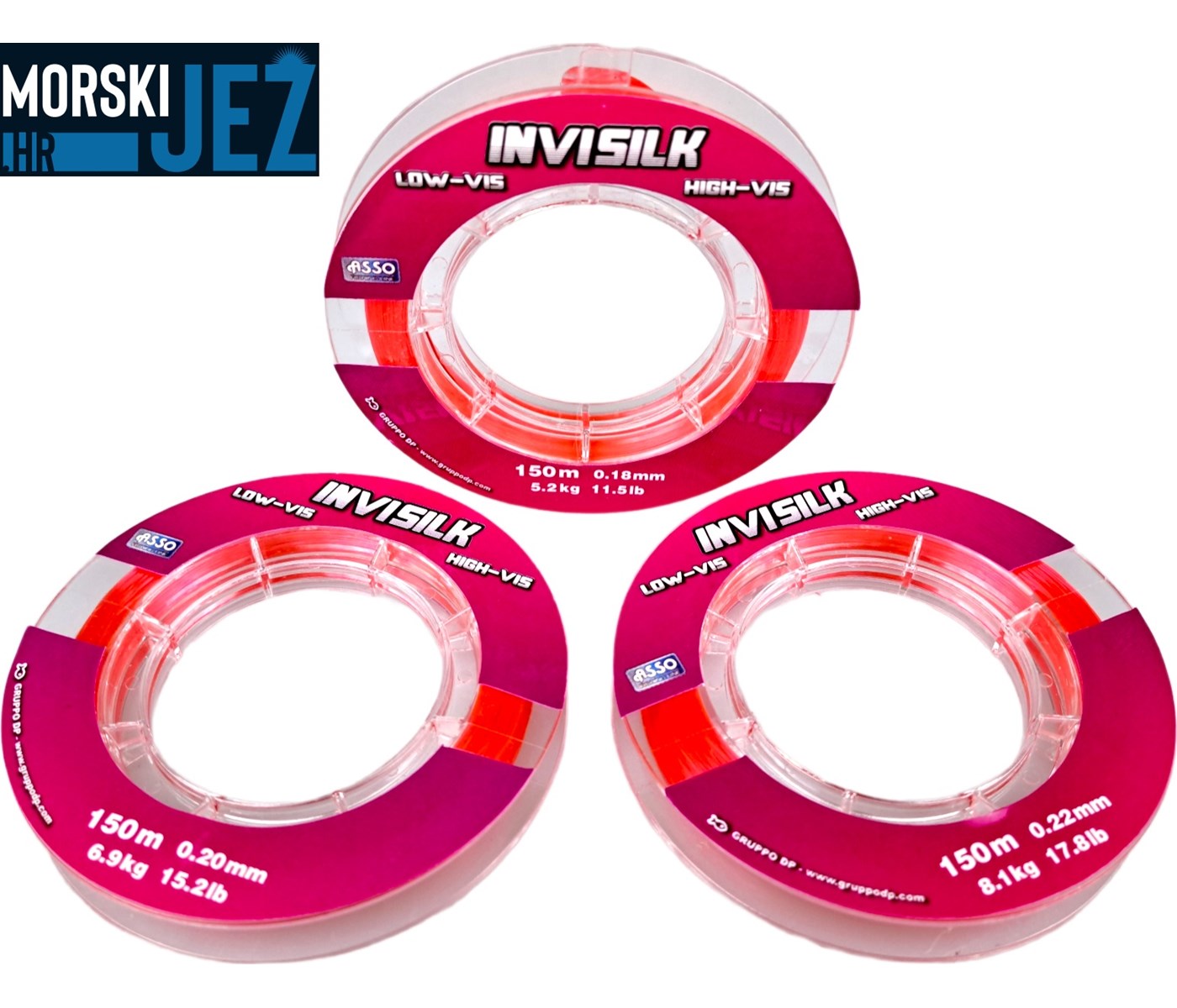ASSO INVISILK 150M 0.18MM