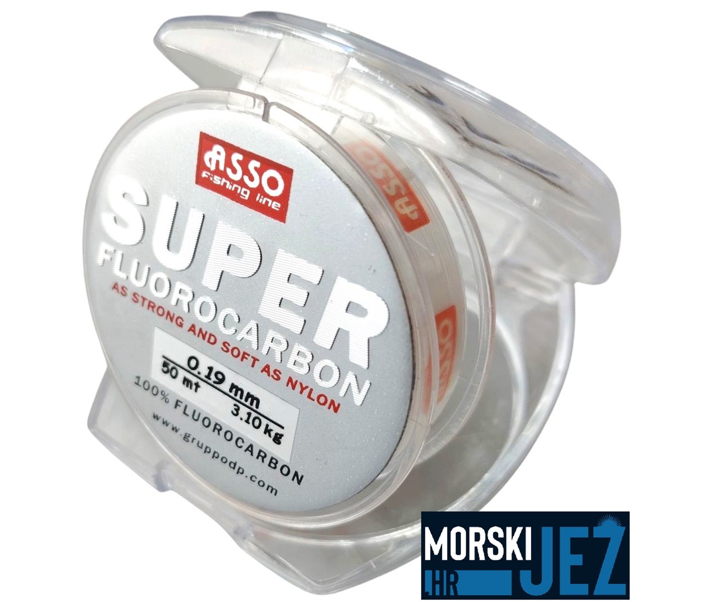 ASSO SUPER FLUOROCARBON 50M 0.19MM