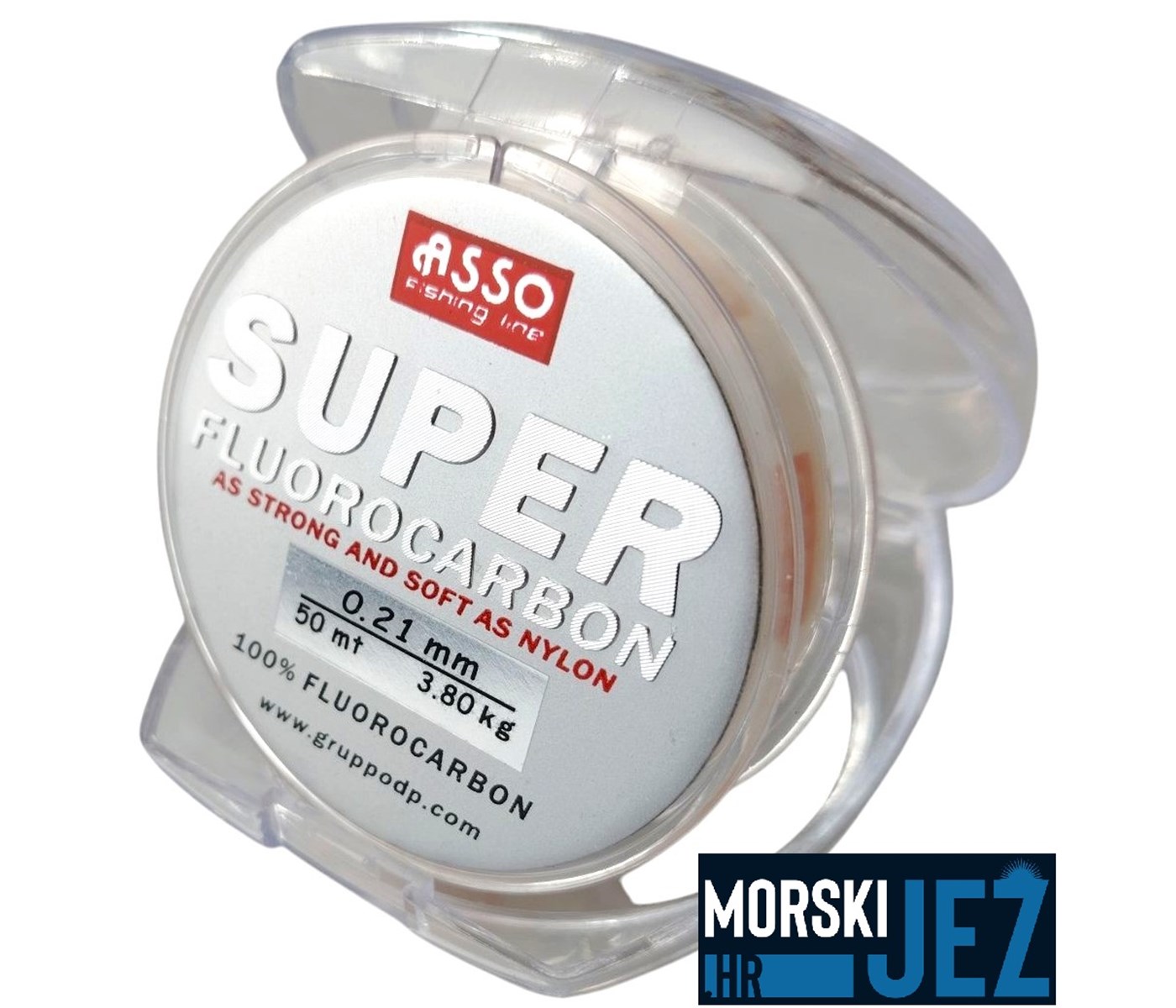 ASSO SUPER FLUOROCARBON 50M 0.21MM