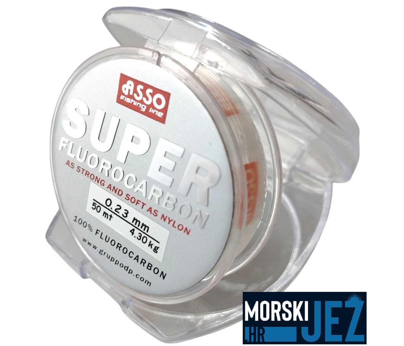 ASSO SUPER FLUOROCARBON 50M 0.23MM