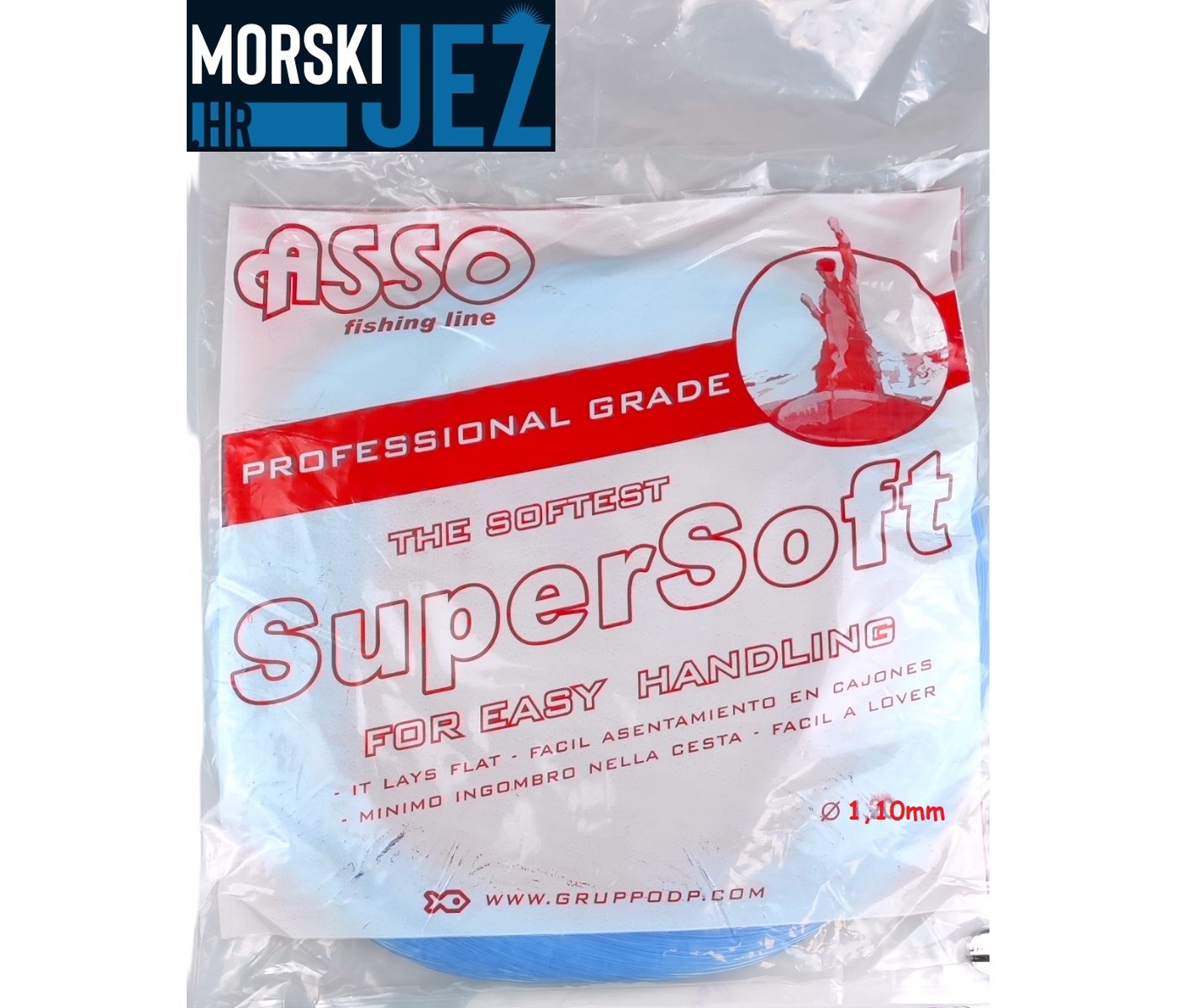 ASSO SUPER SOFT 1.10MM SVIJETLO PLAVI