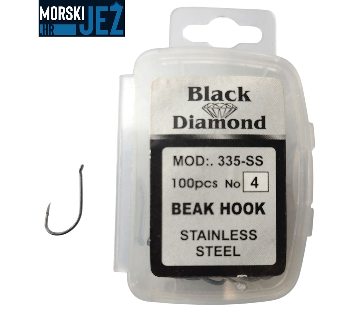 BLACK DIAMOND BEAK 335-SS INOX BR.4