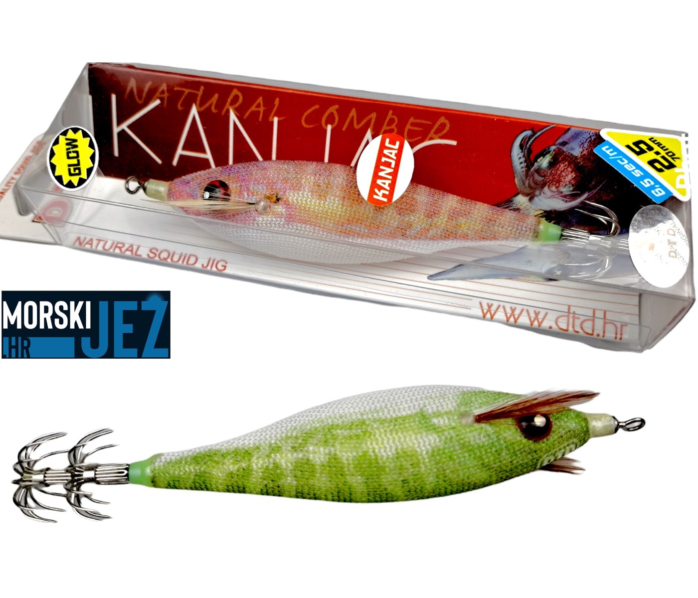 DTD KANJAC NATURAL COMBER 2.5 70MM