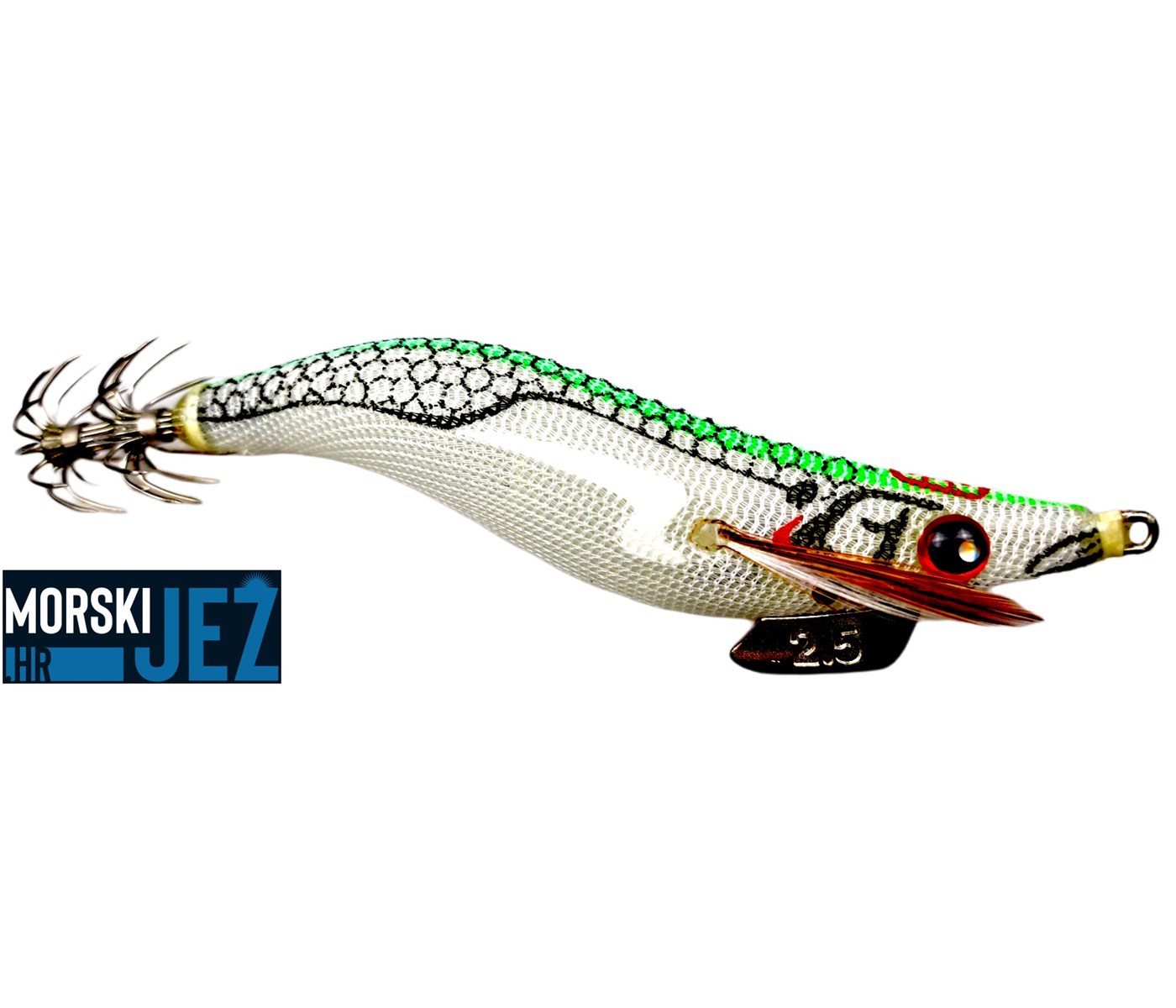 DTD WHITE KILLER EGI 2.5 GREEN