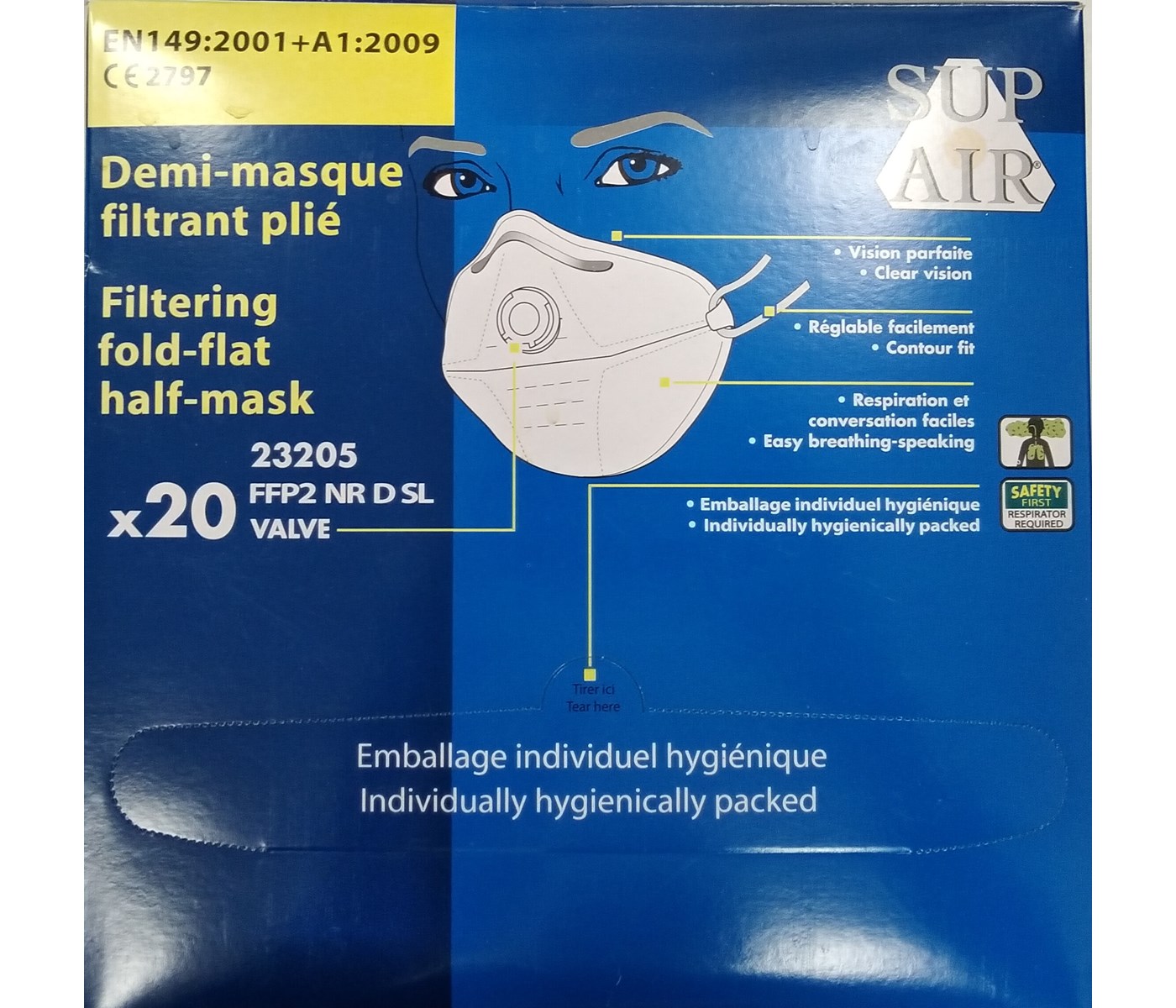 MASKA ZAŠTITNA FFP2 S VENTILOM
