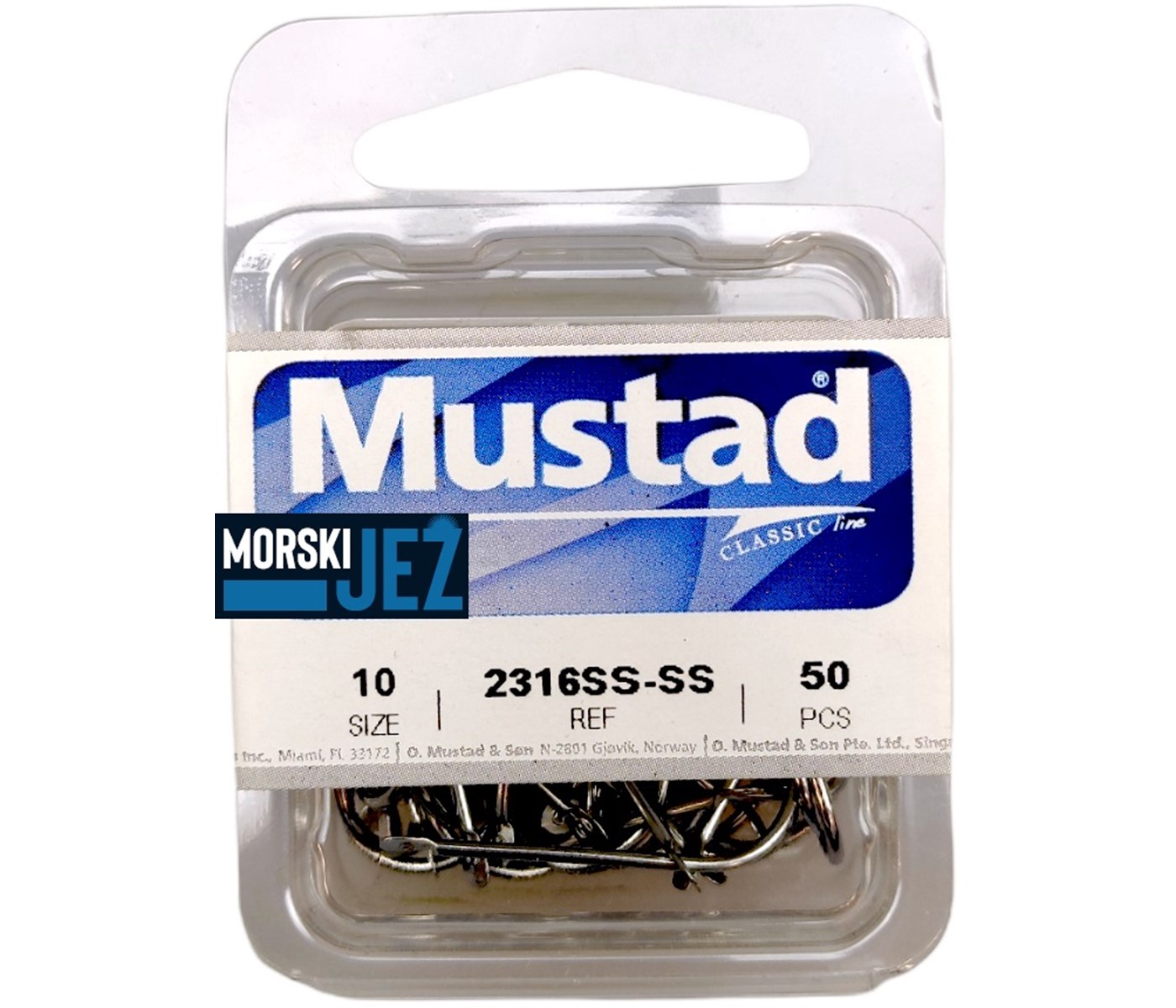 MUSTAD 2316SS-SS VEL.10