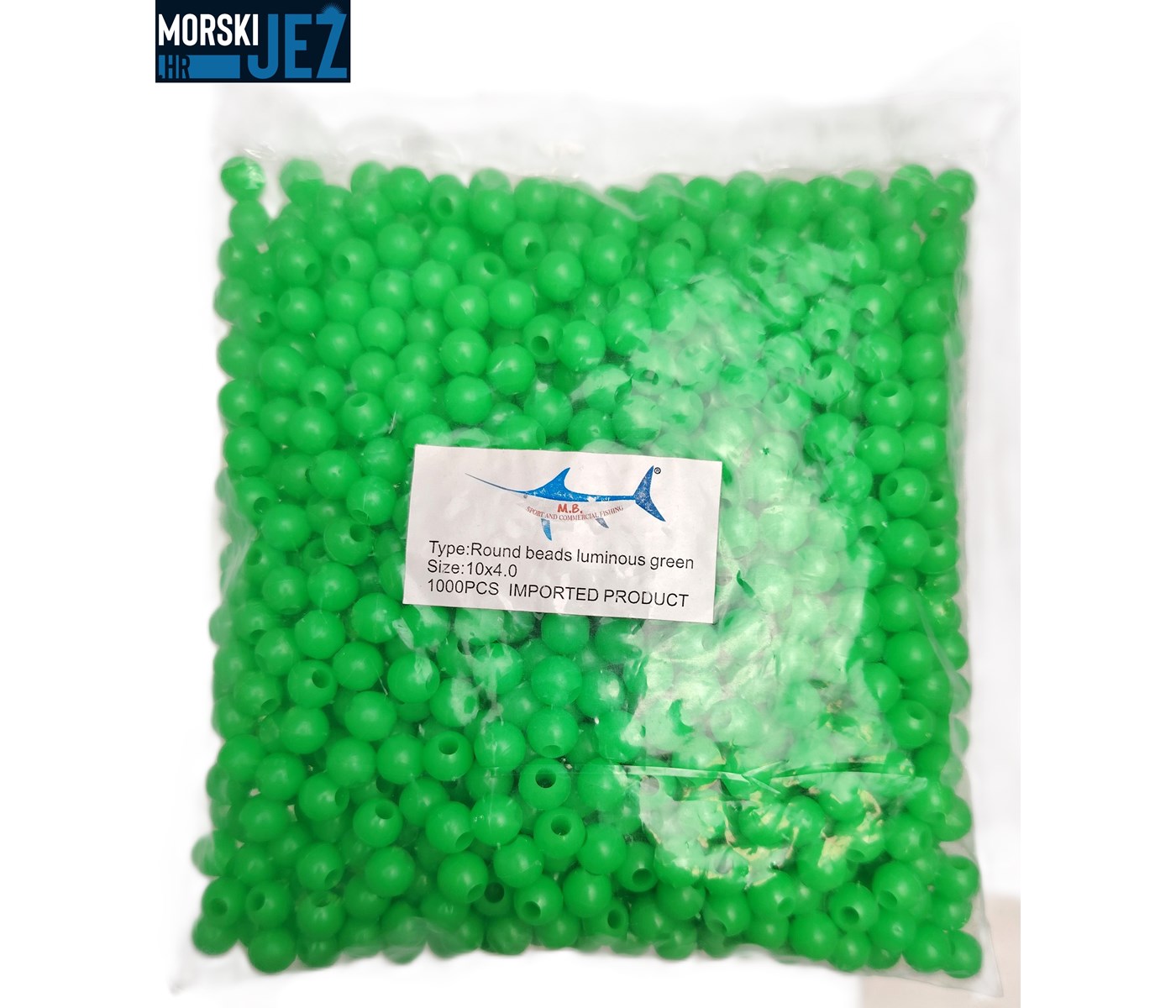 PERLE OKRUGLE 10X4.0 1000KOM