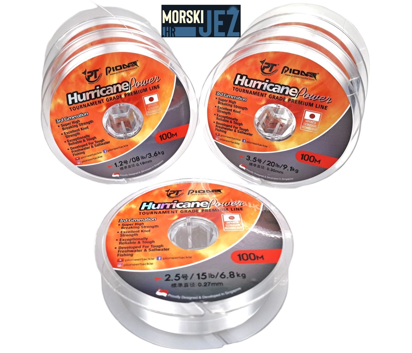 PIONEER HURRICANE 100M 0.19MM