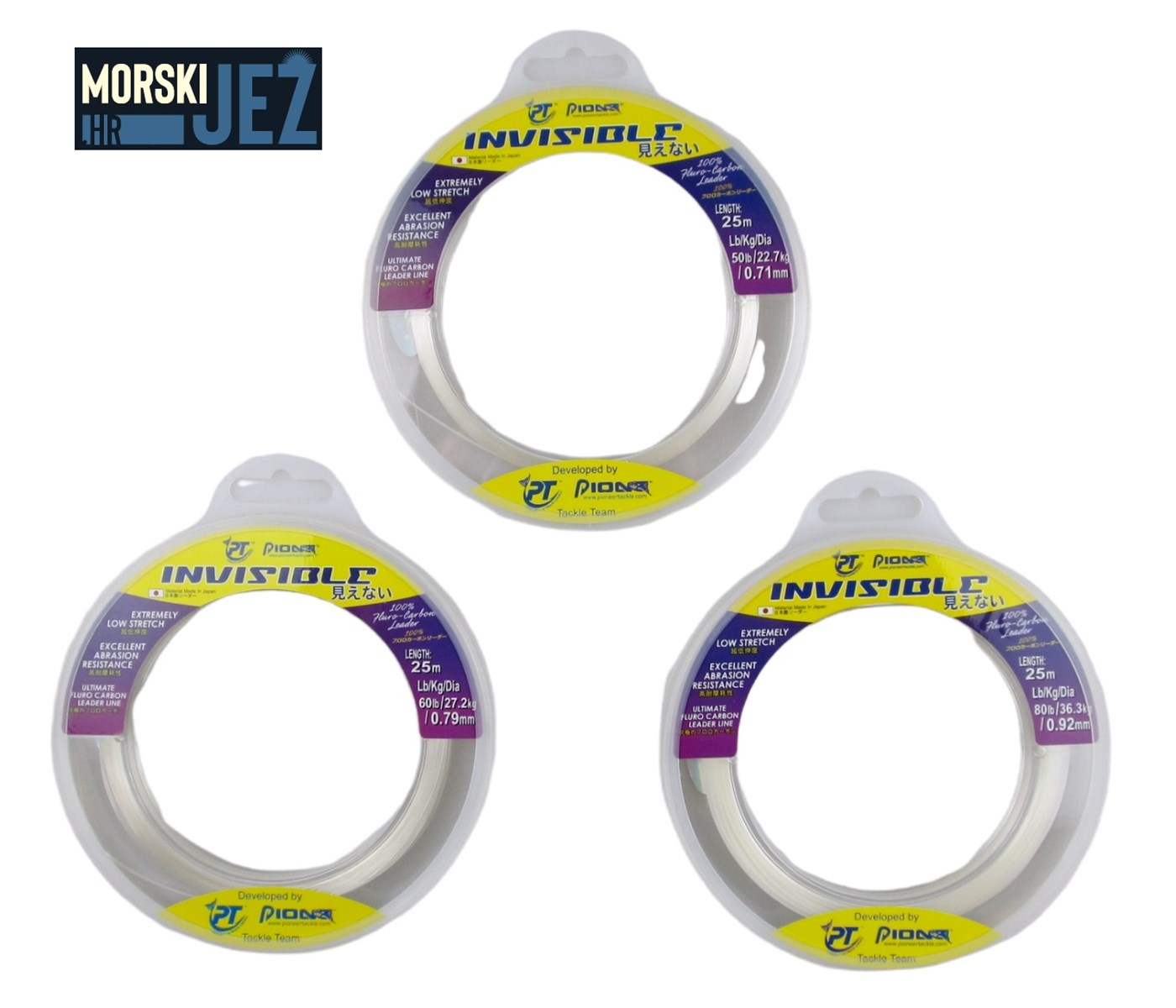 PIONEER INVISIBLE FLUOROCARBON 0.71MM