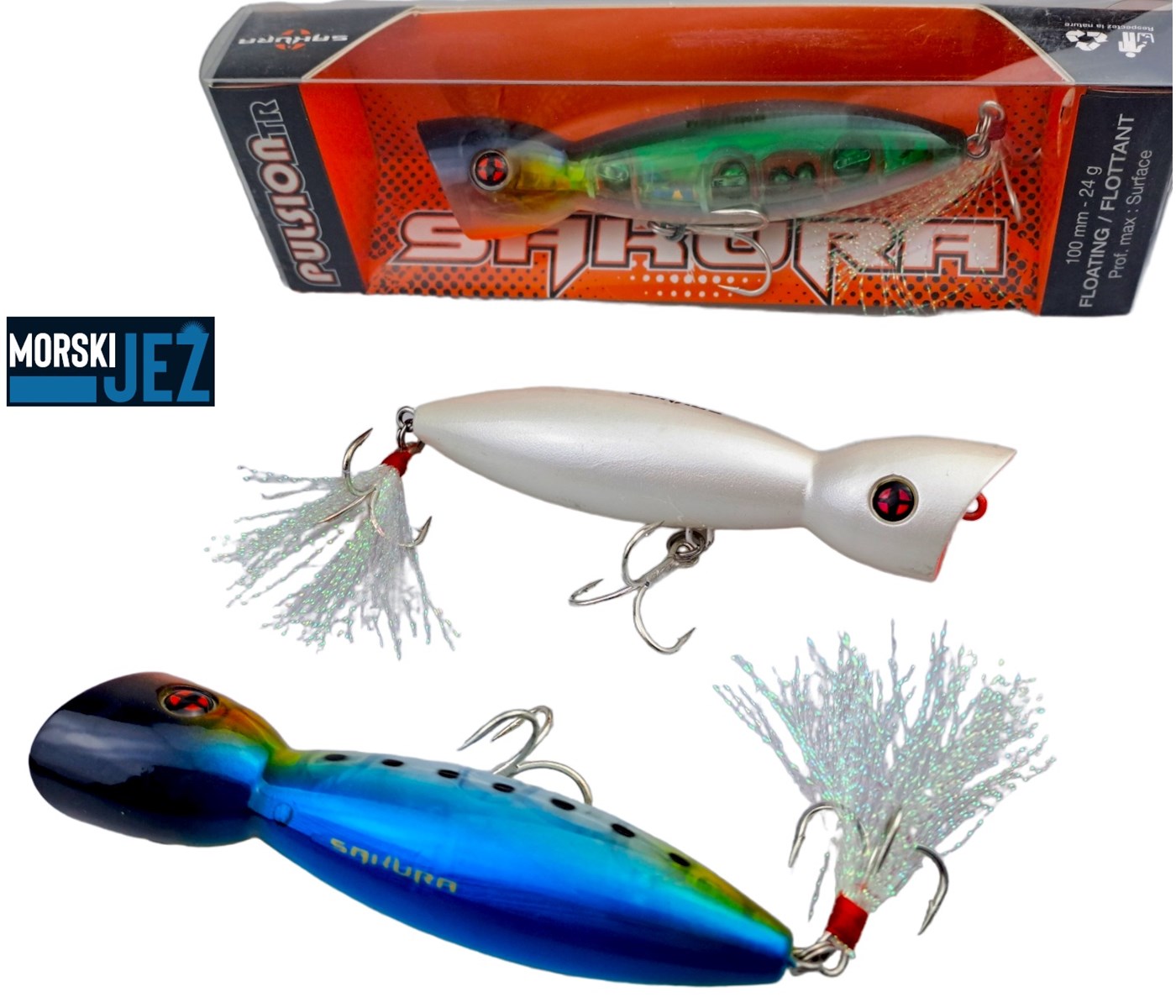 SAKURA PULSION G10 (Ghost Baitfish)