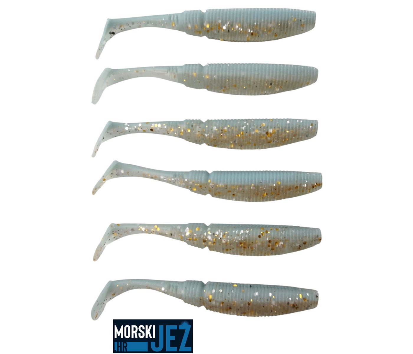 SAKURA SLIT SHAD EVO 6kom 85mm 046 (Sexy Shad)