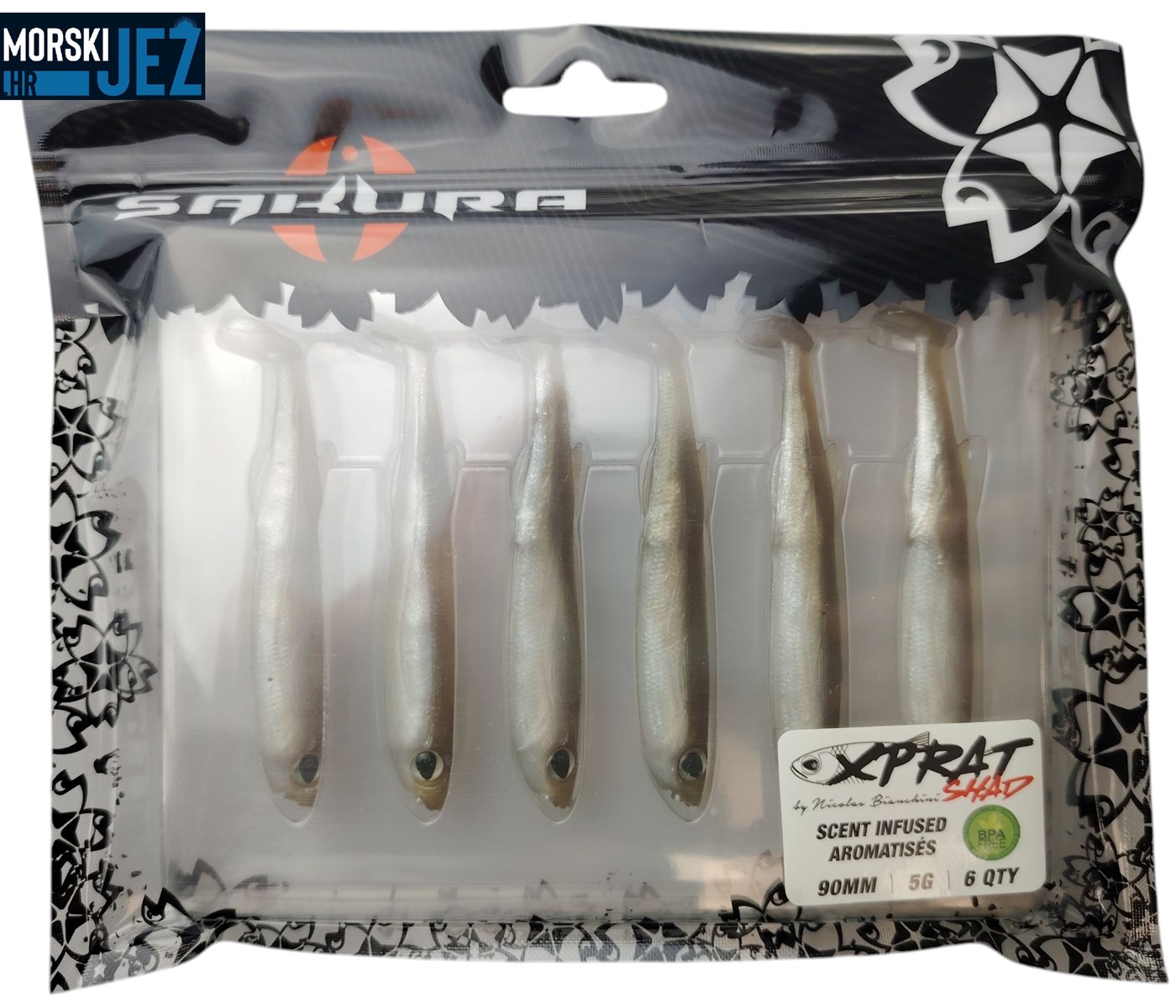SAKURA XPRAT SHAD 90MM 088
