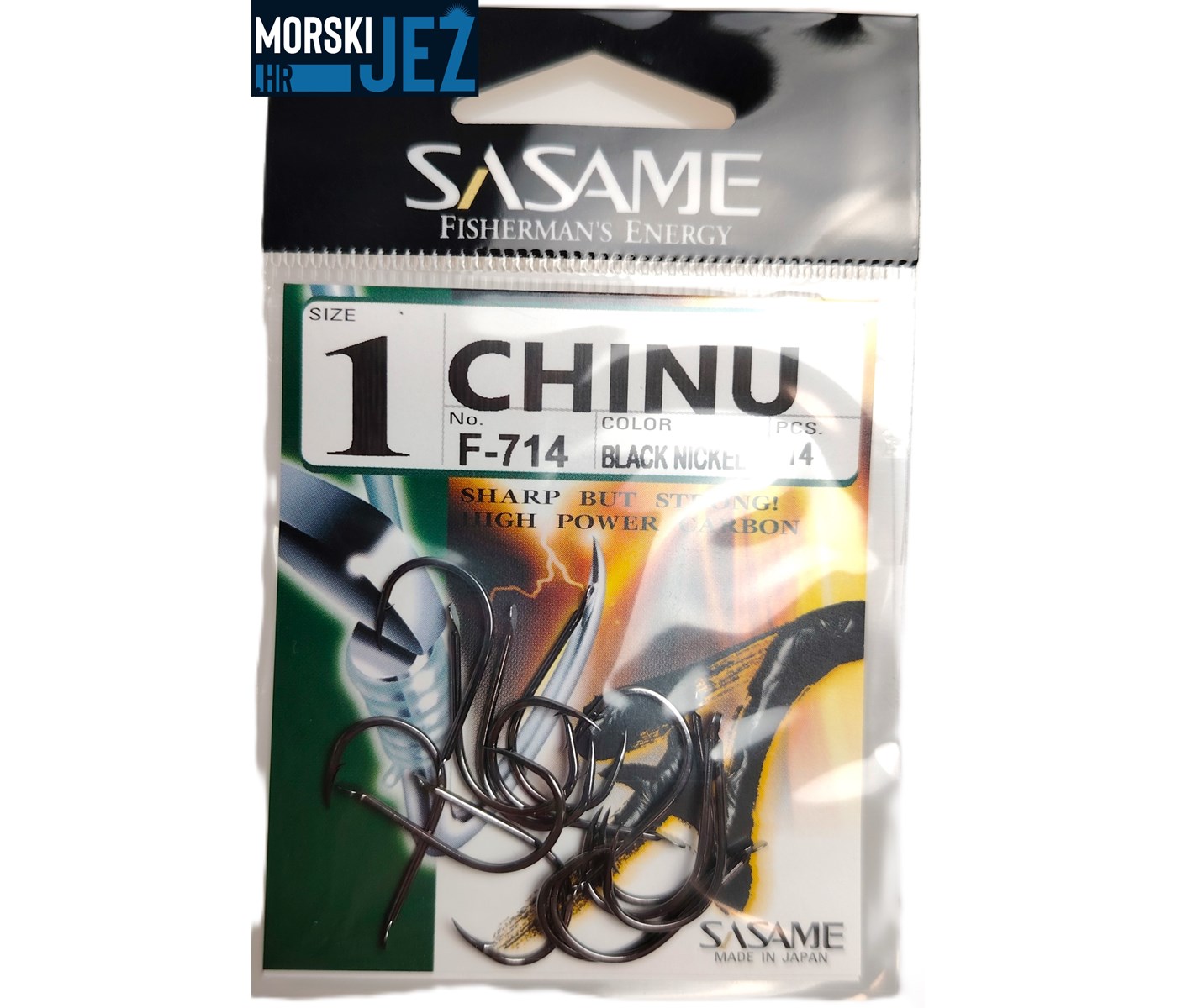 SASAME CHINU F-714 BLACK NICKEL VEL.1
