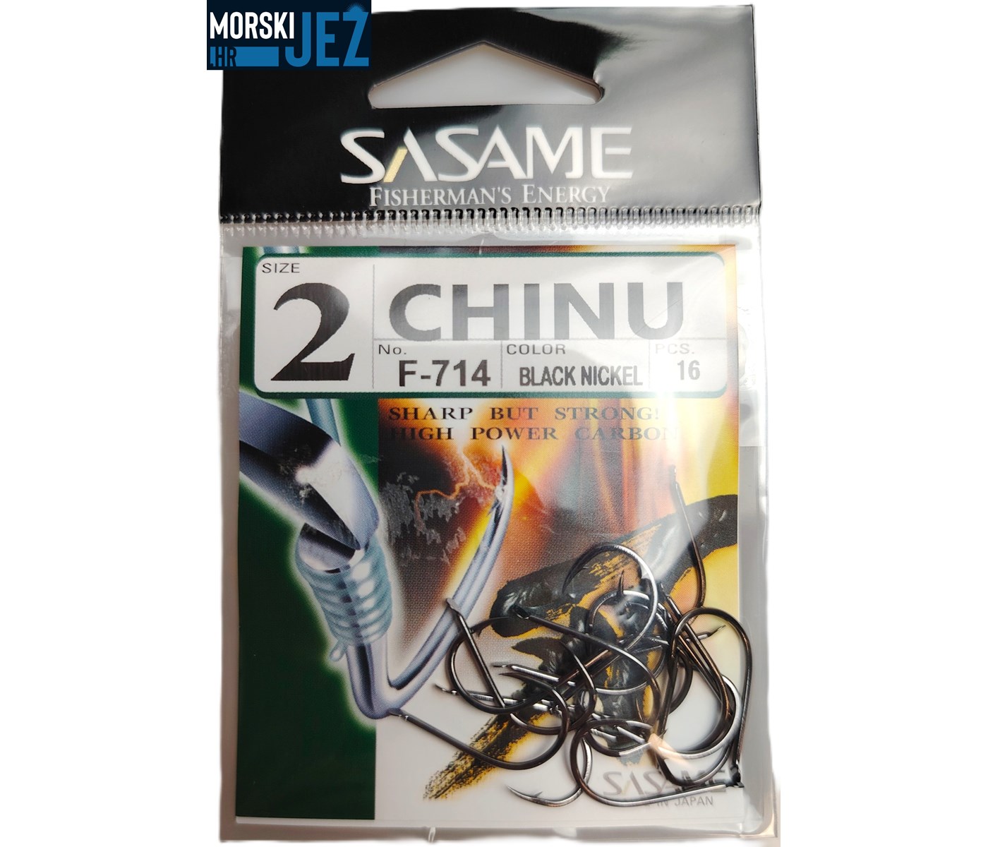 SASAME CHINU F-714 BLACK NICKEL VEL.2