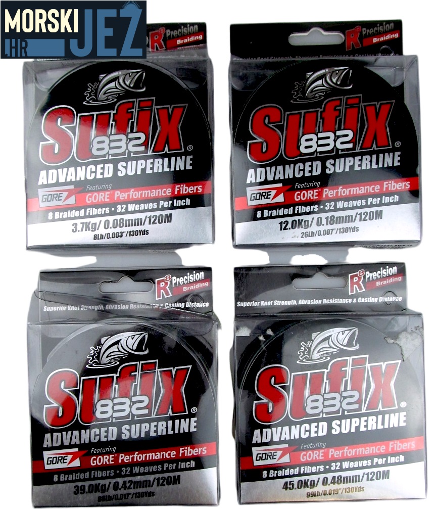 SUFIX 832 ADVANCED SUPERLINE BRAID - Tackle World Mackay