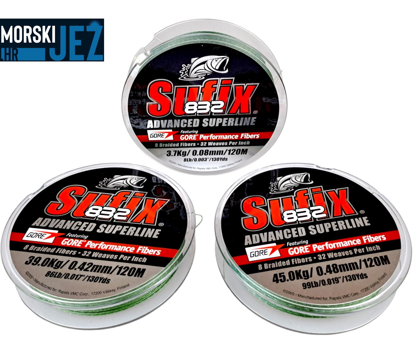 SUFIX ADVANCED SUPERLINE 832 0.42MM