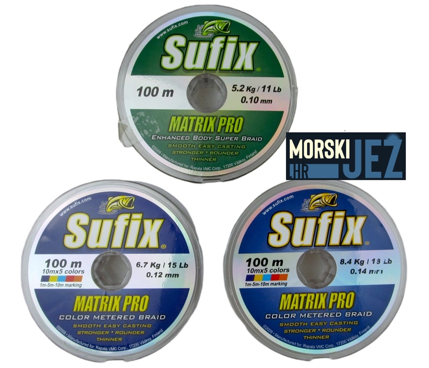 SUFIX MATRIX PRO 100M 0.10MM