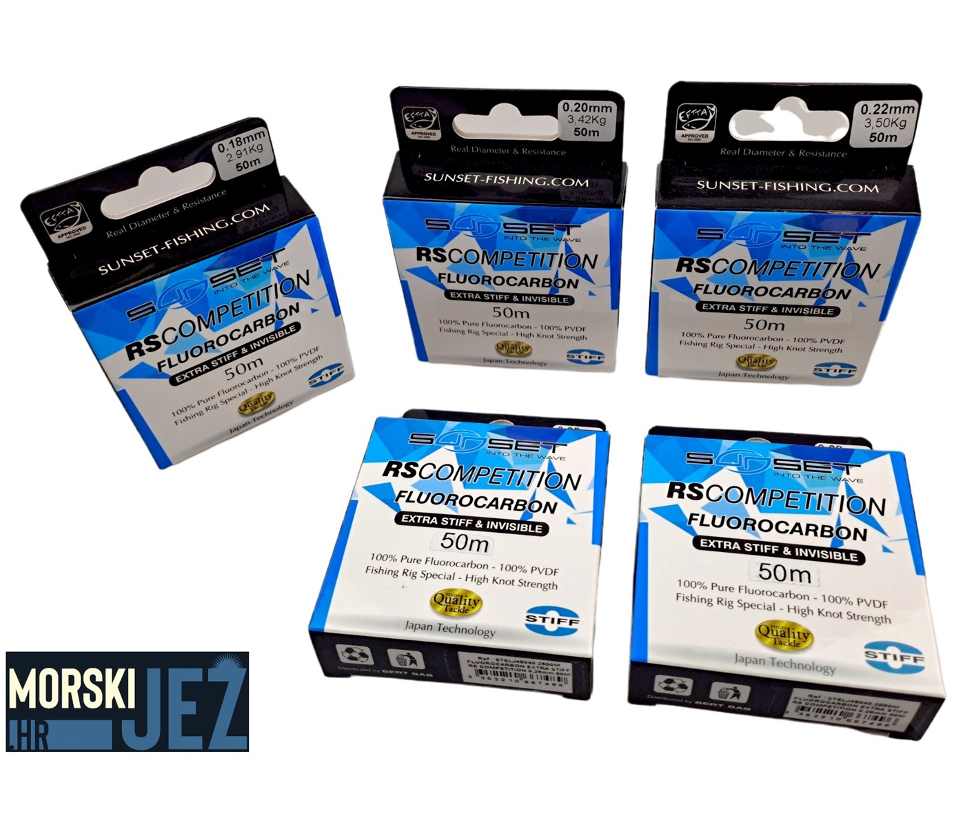 SUNSET FLUOROCARBON 50M 0.18MM