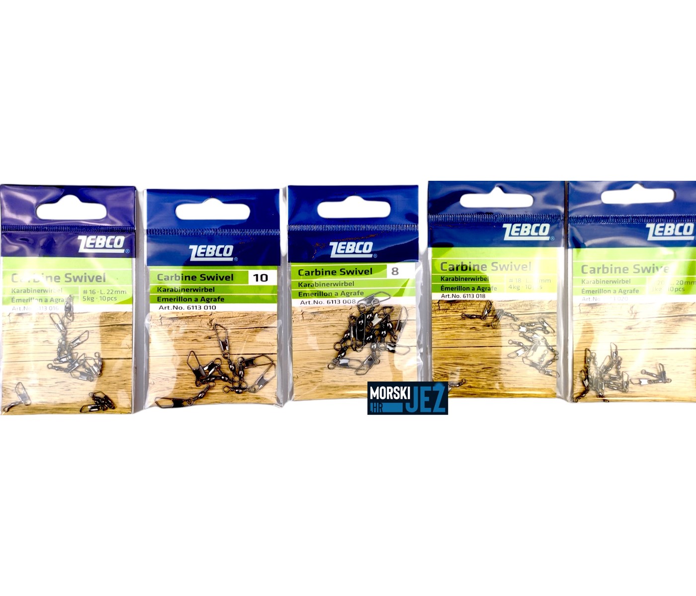 ZEBCO ZOGULIN S KOPČOM Vel. 8