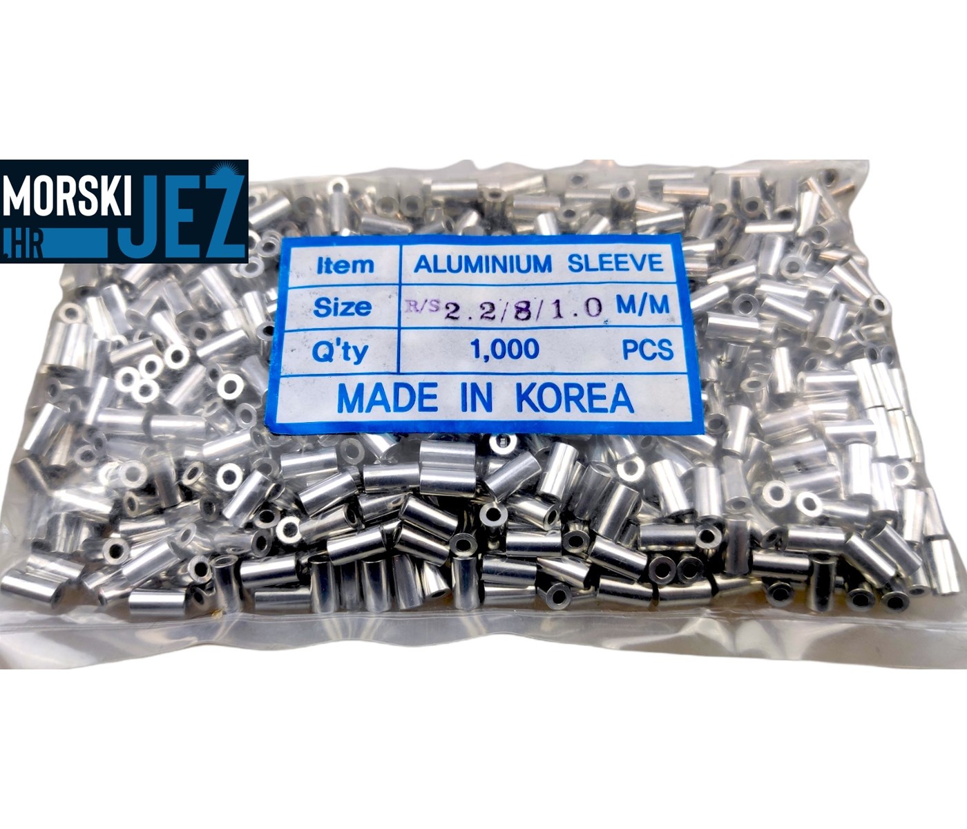 ALUMINIJSKI STOPERI OKRUGLI 1000KOM 2.8X10X1