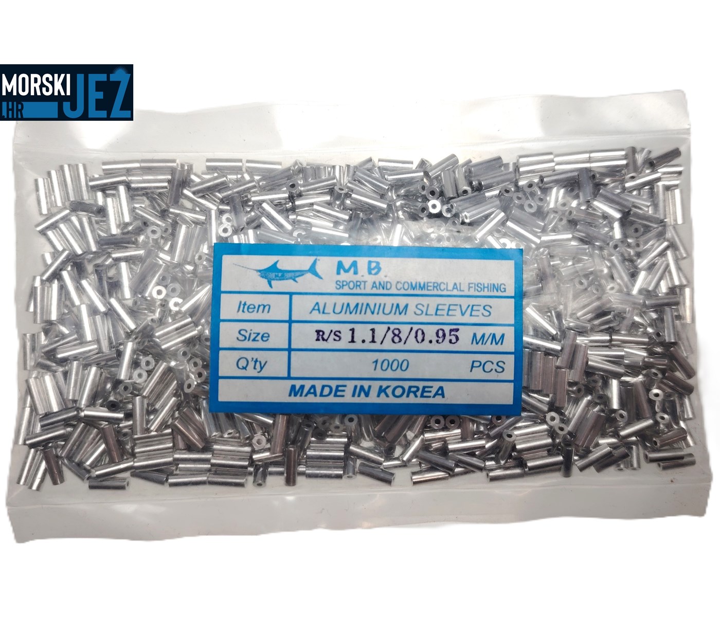 ALUMINIJSKI STOPERI OKRUGLI 1.1/8/0.95 1000KOM
