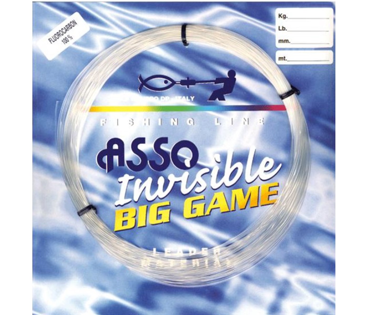 ASSO INVISIBLE BIG GAME 20M 0.60MM