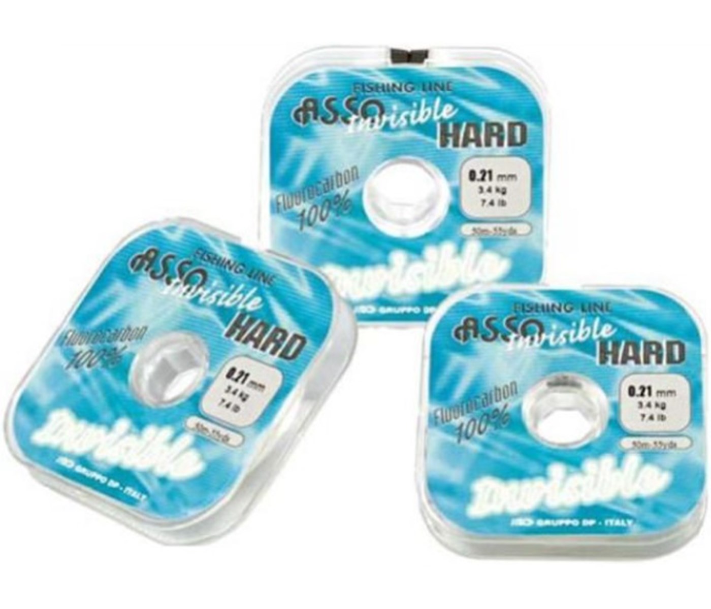 ASSO INVISIBLE HARD 50M 0.21MM