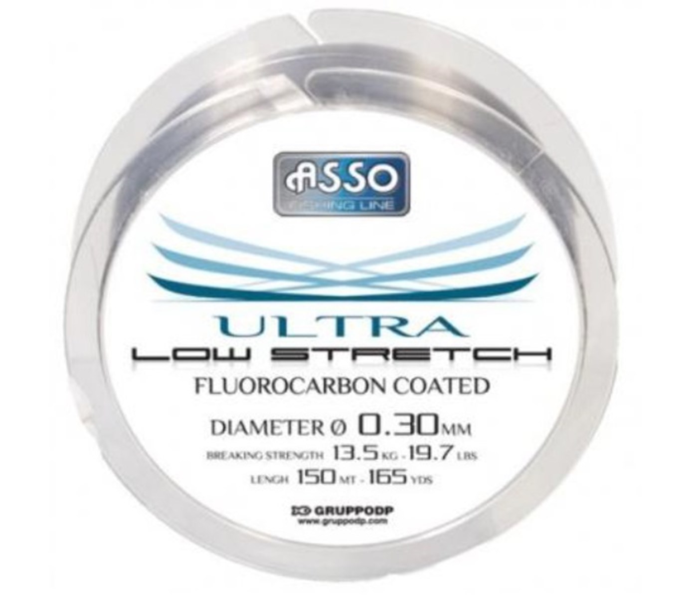 ASSO ULTRA LOW STRETCH FLUOROCARBON COATED 0.40MM