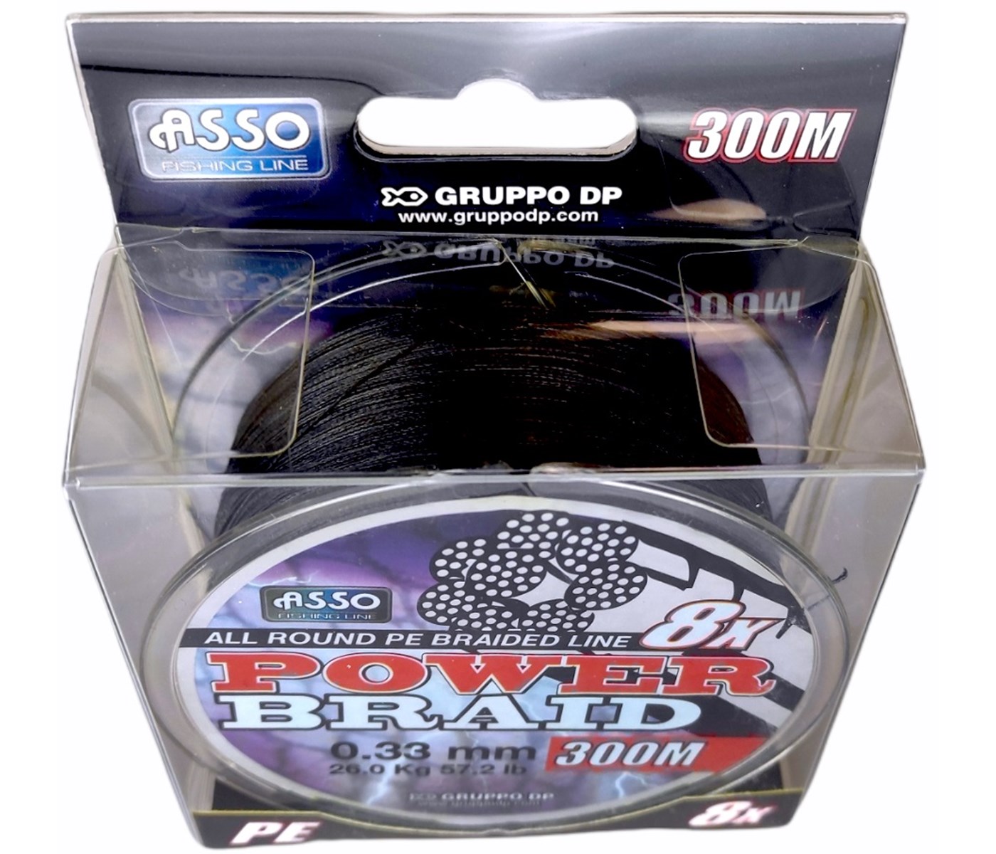 ASSO POWER BRAID 300M 0.33MM