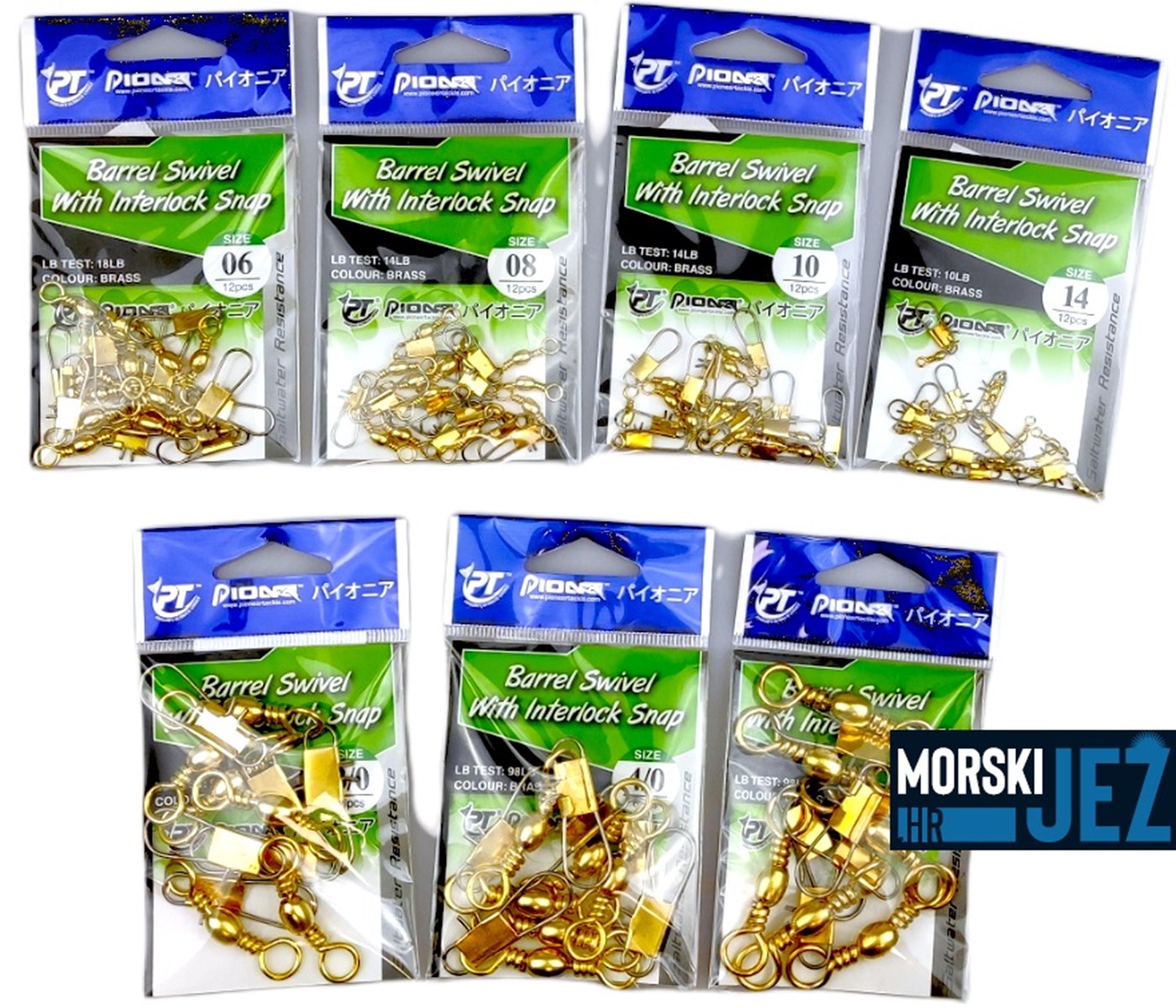 PIONEER ZOGULIN INTERLOCK SNAP BRASS VEL.06