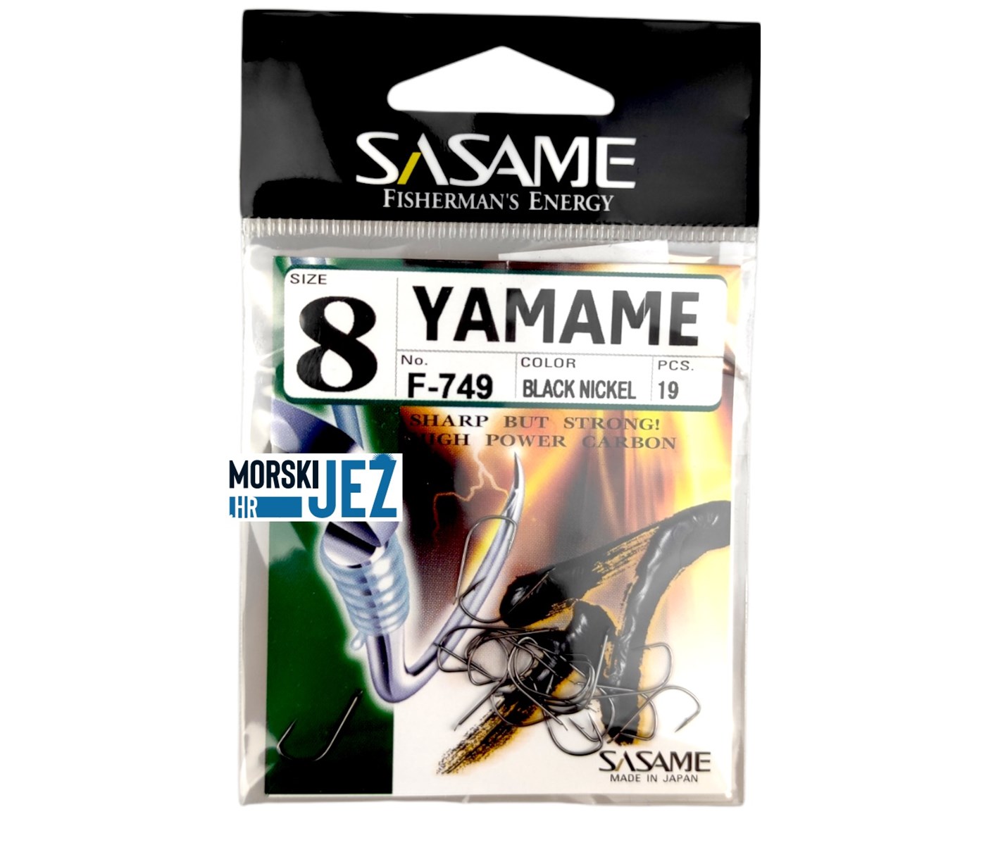 SASAME YAMAME BLACK NICKEL VEL.8