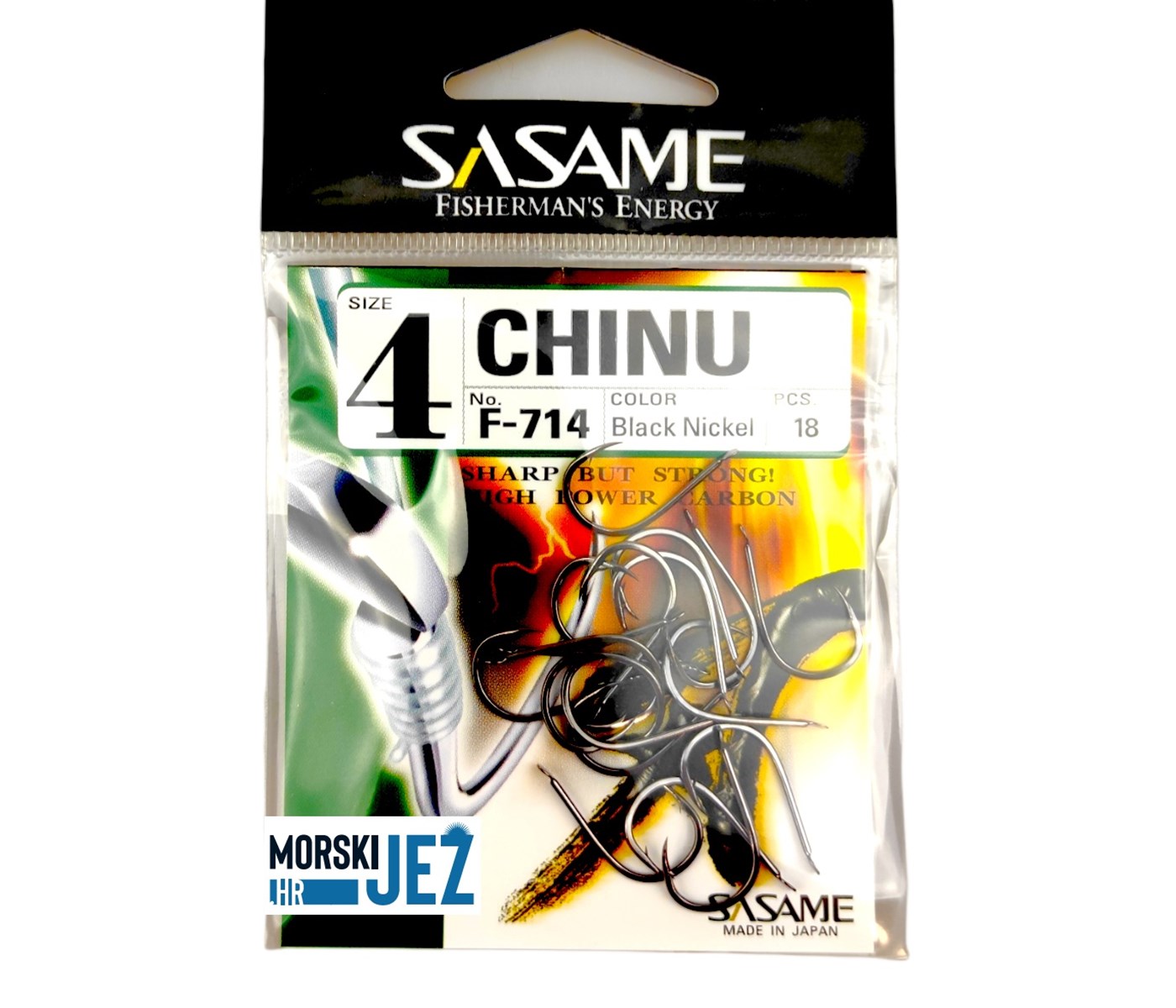 SASAME CHINU F-714 BLACK NICKEL VEL.4