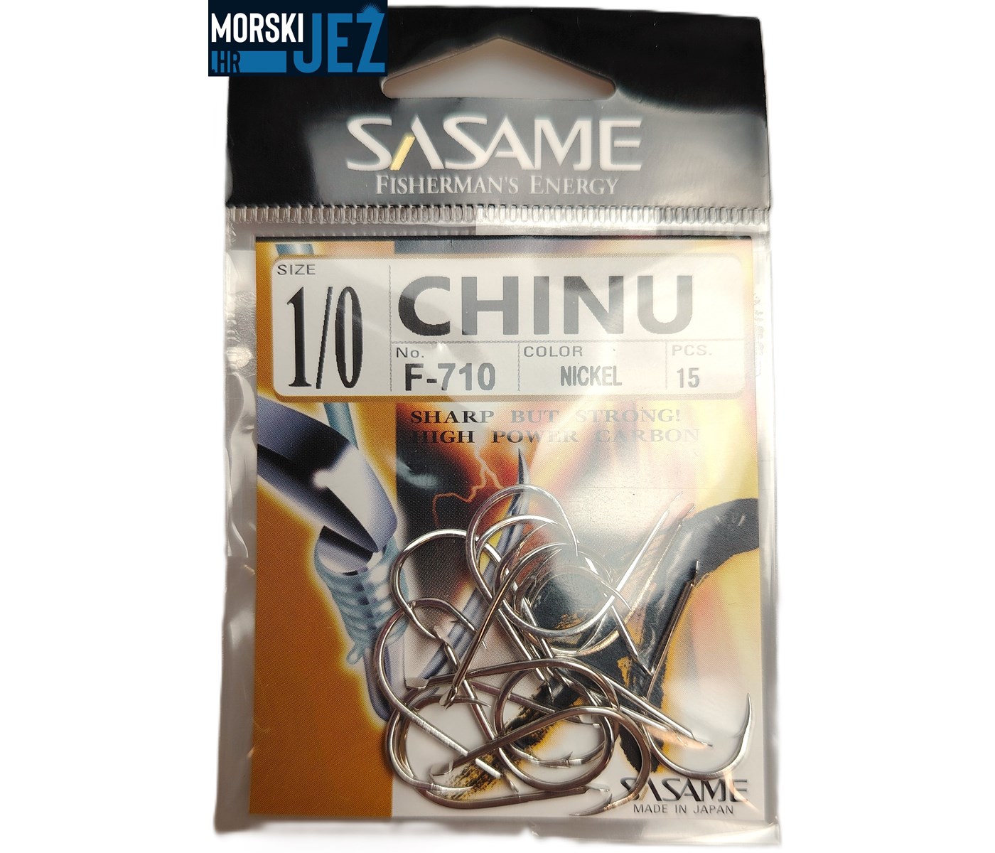 SASAME CHINU NICKEL 1/0 15KOM