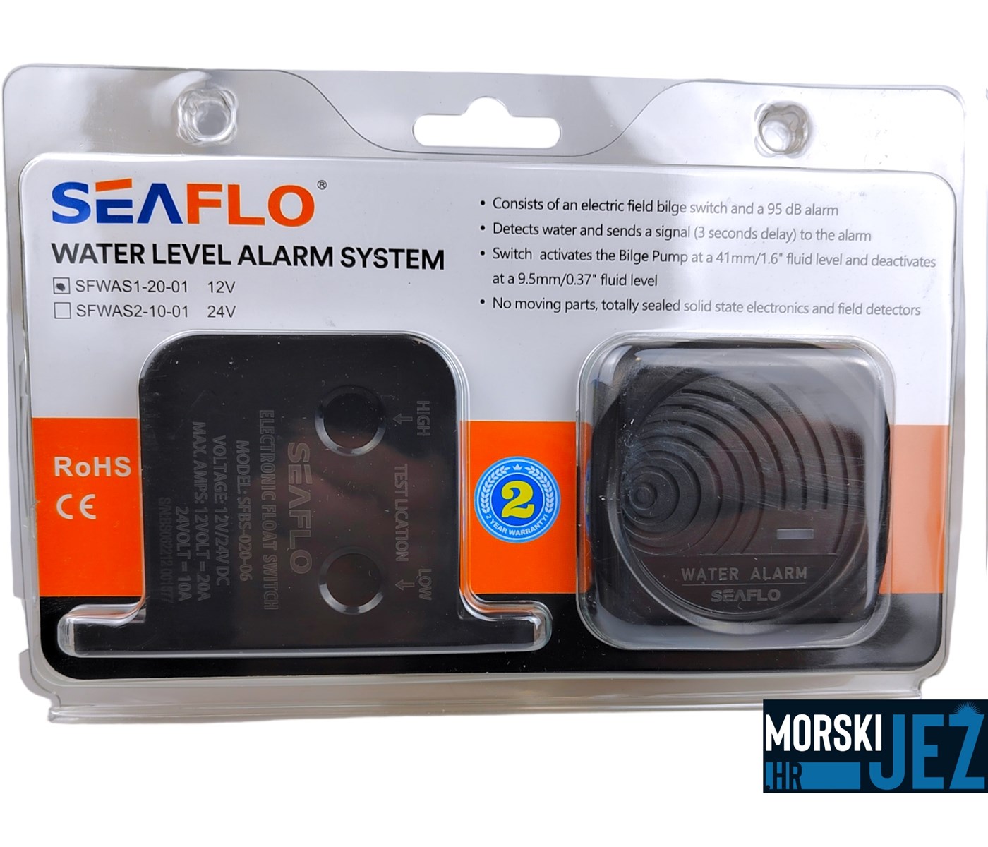 SEAFLO ALARM KALJUŽNE PUMPE 12V